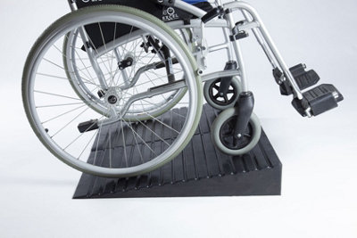The Ramp People Rubber Threshold Ramp 8cm - Pair 1000kg Capacity Wheelchair Ramp