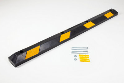 The Ramp People Rubber Wheel Stop 1830mm With Fixings Parking Block ...