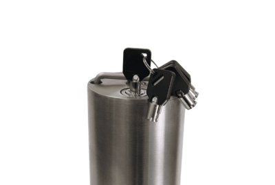 The Ramp People Stainless Steel Parking Bollard - Heavy Duty Security ...
