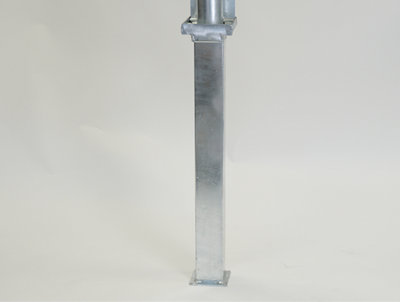 The Ramp People Telescopic Bollard - Silver Steel Telescopic Security ...