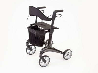 The Ramp People TRP7 Carbon Fibre Rollator Black - Lightweight ...