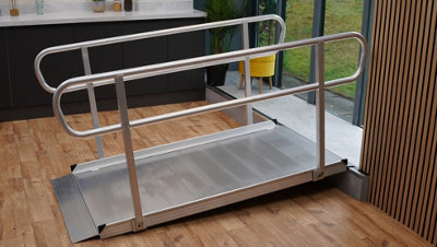 The Ramp People Wheelchair Ramp with Handrails 4ft - 12ft (8ft) Ramp ...