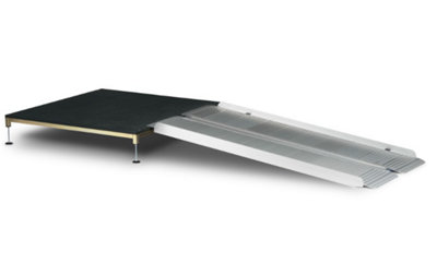 The Ramp People Wheelchair Turning Platform 1m x 1m Adjustable
