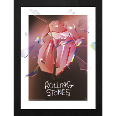 The Rolling Stones Hackney 30 x 40cm Framed Collector Print