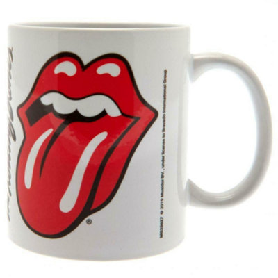 The Rolling Stones Lips Mug White (One Size)