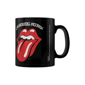 The Rolling Stones Retro Tongue Mug Black/Red (One Size)
