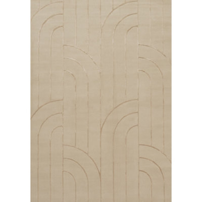 THE RUGS Aura Collection Area Rugs with Modern Geometric Design in ...