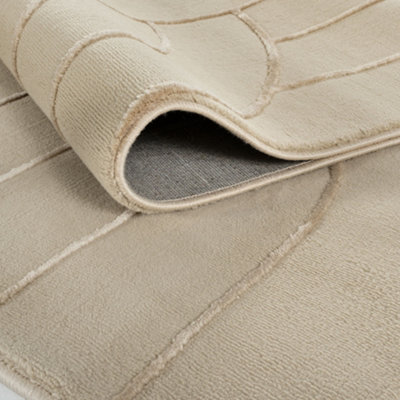 THE RUGS Aura Collection Area Rugs with Modern Geometric Design in ...