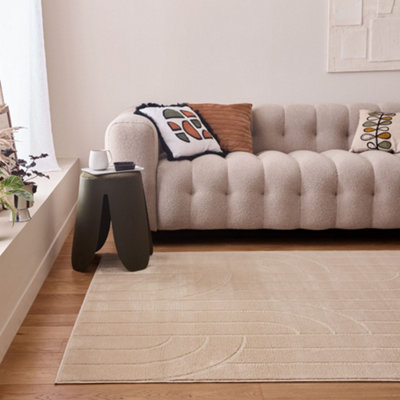 THE RUGS Aura Collection Area Rugs with Modern Geometric Design in ...
