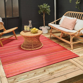 THE RUGS Rainbow Collection Reversible Outdoor Rugs Rainbow 1020 Terra