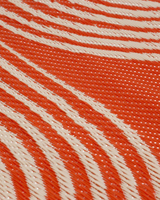 THE RUGS Reversible Waterproof Abstract Outdoor Rug Urban 1010 Terra&Beige
