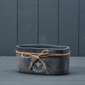 The Satchville Gift Company Black Bee Trough