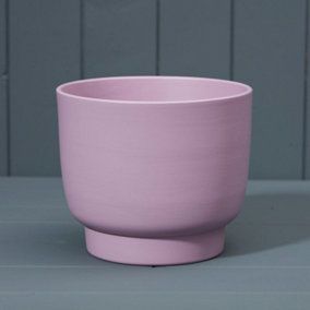 The Satchville Gift Company Griebling Lavender Ceramic Footed Pot D17cm