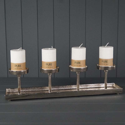 The Satchville Gift Company Metal Tealight Centrepiece