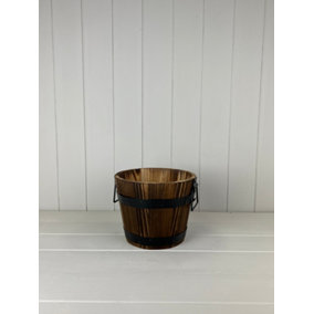 The Satchville Gift Company Wooden Barrels - Small