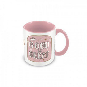 The School For Good And Evil Good Is Great Mug Pink/White (One Size)