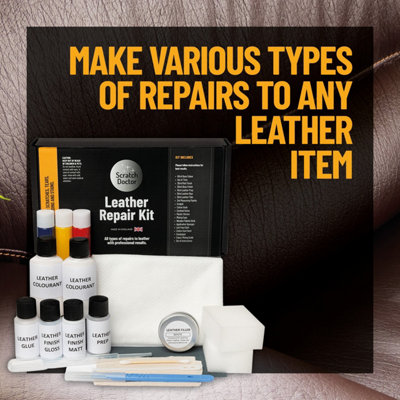 The Scratch Doctor Leather Repair Kit Red