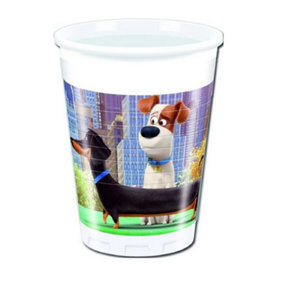 The Secret Life Of Pets Printed Party Cup (Pack of 8) Multicoloured (One Size)