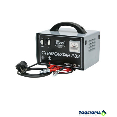 The SIP 12V / 24V Portable Jump Starter Chargestar P32 Battery Charger