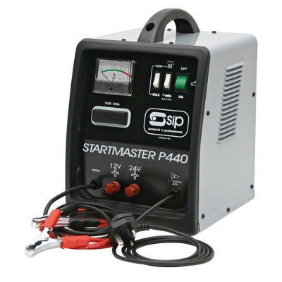 The SIP 12V / 24V Portable Jump Starter Startmaster P440 Starter Charger