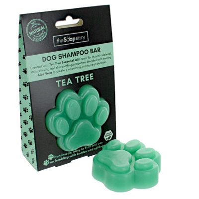The Soap Story Tea Tree Dog Shampoo Bar 100g - Pack of 6