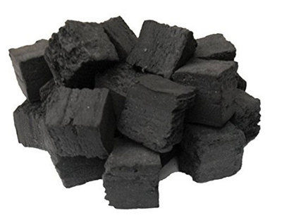 The Stove Wizard 10 Medium 10 large Square Gas Fire Replacement Coals 45mm and 50mm Square