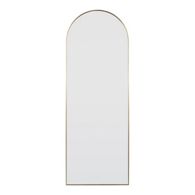 The Style Haus Gold Arch Full Length Mirror H1700 x W610mm