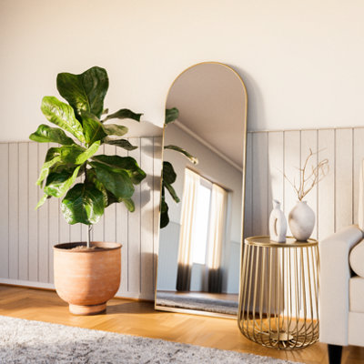 The Style Haus Gold Arch Full Length Mirror H1700 x W610mm