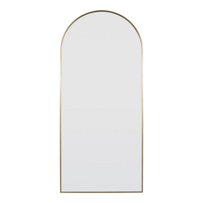 The Style Haus Gold Arch Full Length Mirror H1700 x W760mm