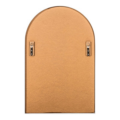 The Style Haus Gold Arch Wall Mirror H760 x W500mm