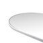 The Style Haus White Arch Stainless Steel Framed Mirror H800 x 760mm