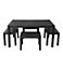 The Timor 4 seat Bench & table set