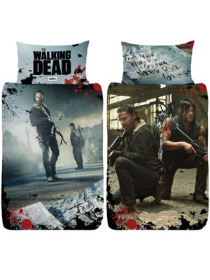 The Walking Dead New World Single Duvet Cover Set