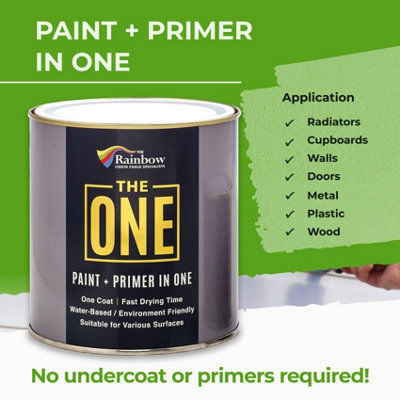 THE White ONE Paint Brilliant 1 litre Satin