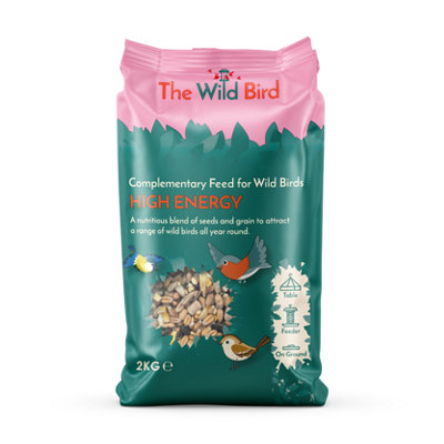 The Wild Bird High Energy Seed Mix Bird Food 2kg