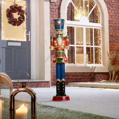 3ft wooden clearance nutcracker