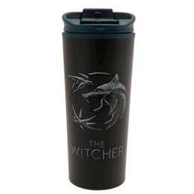 The Witcher Metal Travel Mug Black (One Size)