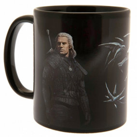 The Witcher Our Paths Cross Heat Changing Mug Black/Blue (One Size)