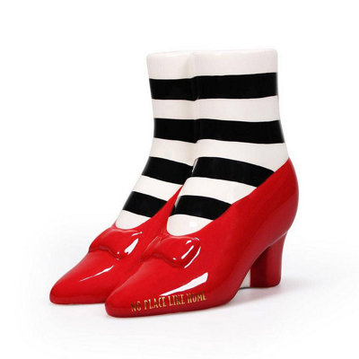 The Wizard of Oz Red Slippers Tabletop Vase - 3