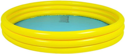 TheBigShip 3 Ring Paddling Pool for Kids, Round Toddler Swimming Tub ...