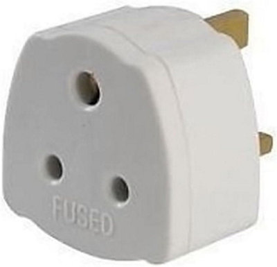 TheBigShip India to UK Travel Adapter Plug - Tourist-Friendly Mains Power Converter for UK Sockets