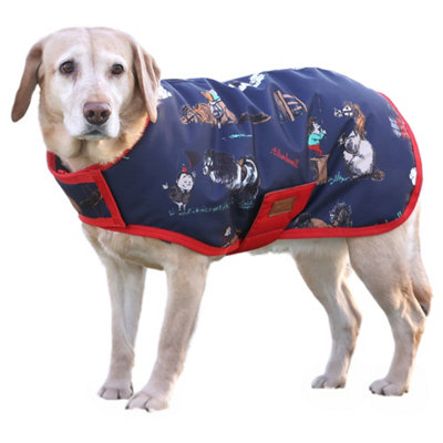 Thelwell Benji & Flo Practice Makes Perfect Dog Coat Navy/Red (3XS) Price Comparisons | Compare The Build