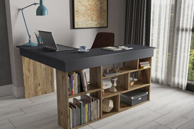 Walnut on sale study desk