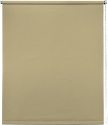Thermal Blackout Roller Blinds 175cm Drop x Width 105cm  Taupe