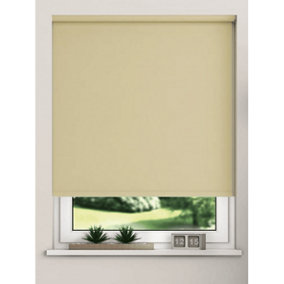 Thermal Blackout Roller Blinds 175cm Drop x Width 120cm  Taupe