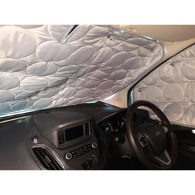 Thermal Insulating Insulation Window Blind Covers Privacy, Fits Renault Master 1998 to 2010
