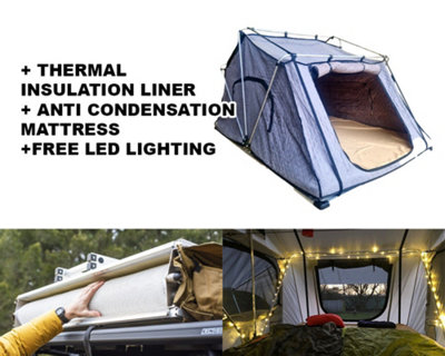 Thermal Insulation Liner + Anti Condensation Mat + Lights