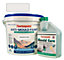 Thermapaint Anti-Mould Paint 2.5L - With FREE Mould Cure - Borrowdale Stone - For Bathrooms, Kitchens, Bedroom Walls & Ceilings