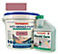 Thermapaint Anti-Mould Paint 2.5L - With FREE Mould Cure - Soft Mauve - For Bathrooms, Kitchens, Bedroom Walls & Ceilings