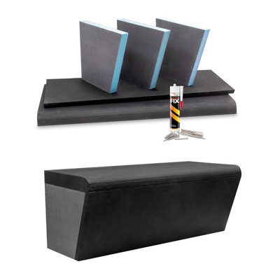 Thermopanel Tileable Shower Seat Bench for Wet Rooms - 1200 x 480 x 500mm